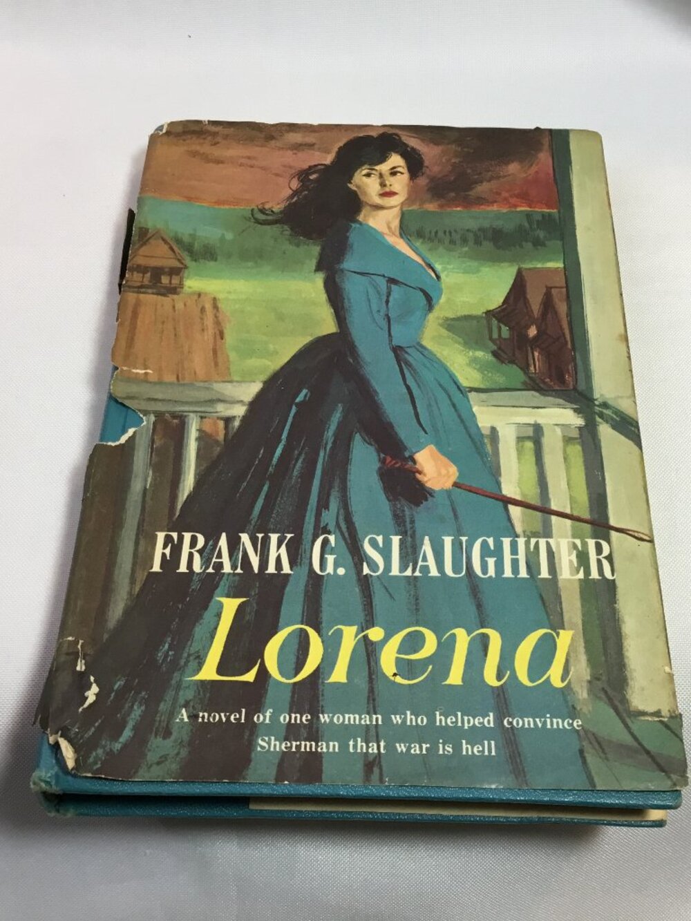 Lorena by Frank G. Slaughter Book Club Edition 1959 HC/DK ACCEPTABLE